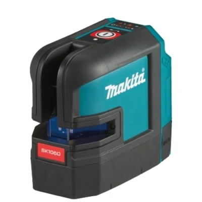 Image de makita Laser lignes et 4 points croix 25 m 12 v cxt li ion en sacoche sk106dz