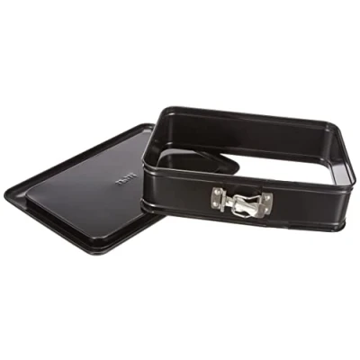 Image de Ibili 826628 Moule démontable rectangulaire avec base supplémentaire 28x18 cm