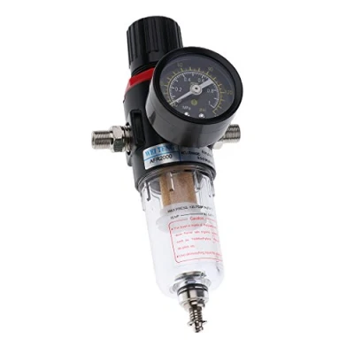 Image de AFR 2000 G1/4&#039;&#039; Compresseur d&#039;Air Filtre à Eau avec Régulateur Outil de Nettoyage l&#039;Air