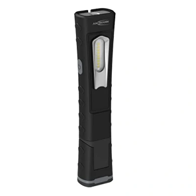 Image de ANSMANN Lampe d&#039;inspection rechargeable pour garage, atelier, etc. WL1000R (1 pce) USB pivotante et rotative à 360 puissante de qualité professionnelle