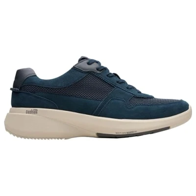 Image de Clarks Homme Lehman Race Basket, Navy Combi, 41 EU