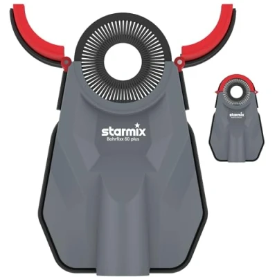 Image de Starmix Bohrfixx 60 Plus 110134 Buse à poussière qui adhère même au mur, convient également pour les grands trous de perçage