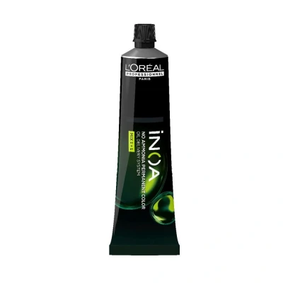 Image de L&#039;Oréal Professionnel, iNOA 8.0 Blond Clair Profond, Coloration Permanente Sans Ammoniaque &amp; Végane, Couvre jusqu&#039;à 100% des Cheveux Blancs, Couleur Eclatante Reflet Longue Durée, 70 g