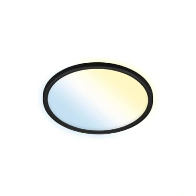 Image de Briloner Plafonnier LED Slim S à intensité variable CCT noir Ø 29 cm