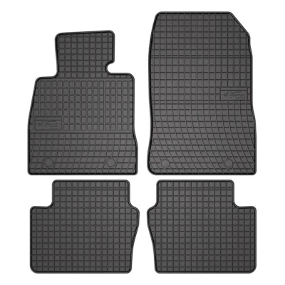 Image de FROGUM 547167 Ensemble de tapis sol Caoutchouc avant et arrière 4 noir Sur mesure
