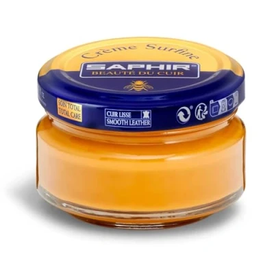 Image de Saphir Cirage Surfine pour Chaussures, Jaune Caramel, 50 ml , 1 Unité