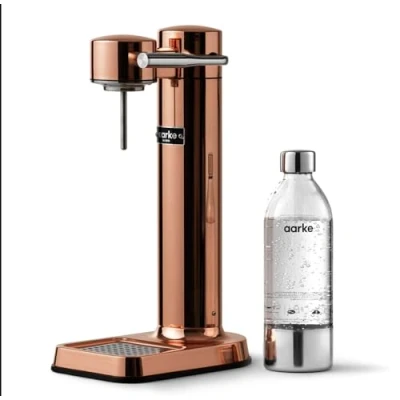 Image de Aarke Carbonator 3, Machine à Soda avec Bouteille d&#039;eau, Finition Cuivre