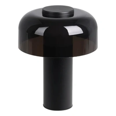 Image de Eglo LED lampe de table extérieure Ponente, chevet tactile à intensité variable, luminaire d&#039;extérieur rechargeable sans fil, métal et plastique noir, blanc chaud neutre, IP44