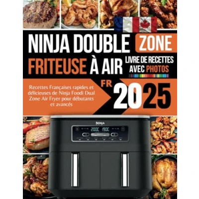 Image de Livre De Recettes Ninja Double Zone Friteuse à air 2025