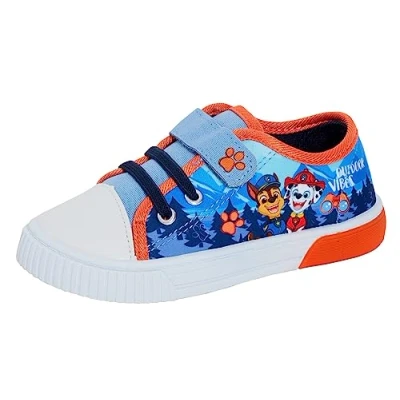 Image de Paw Patrol Baskets en Toile Lumineuses pour garçons avec lumières Escarpins Chase Marshall Chaussures d&#039;été