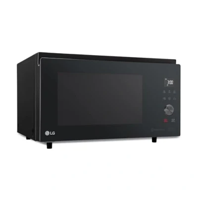 Image de LG MJ3965ACS Four à Micro ondes combiné 4 en 1 acier inoxydable doté de la technologie Smart Inverter convection maximale 1850 W Grill 950 1100 Capacité 39 l Noir