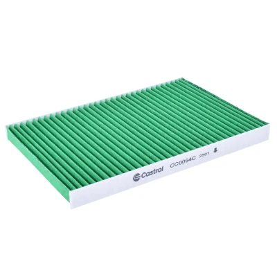 Image de Castrol filters CC0094C Filtre d&#039;habitacle à charbon actif, avec effet antibactérien 243mm 186mm 20mm KIA: cee‘d II 5 portes