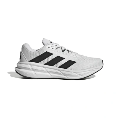 Image de adidas Performance Questar 3 Chaussures de running neutres, Homme, Taille: 46 2/3, Footwear white/core black/dash grey Tissu / matière synthétique