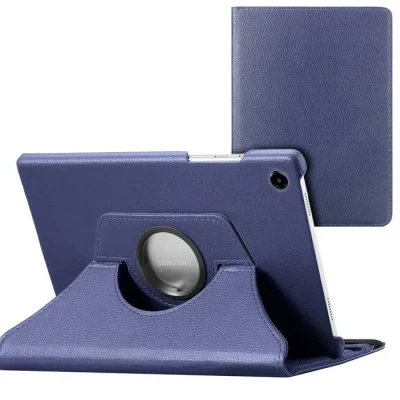 Image de imoshion Coque tablette rotatif à 360 pour Samsung Galaxy Tab A9 8.7 pouces Bleu foncé Neuf