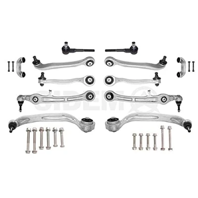 Image de SIDEM 37870 Kit de réparation, bras triangulaire oscillant longitudinal arrière, des deux côtés l&#039;essieu Avant avec monture AUDI: A6 C6