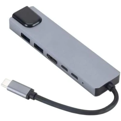 Image de eSTUFF ES623012 station d&#039;accueil USB 3.2 Gen 1 (3.1 1) Type C Gris Neuf
