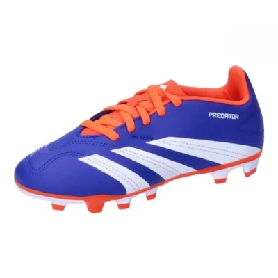 Image de adidas Performance Predator CLUB FXG J Chaussures de foot à crampons lucid blue cloud white solar red pour enfants, Taille: 38 2/3