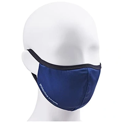 Image de uvex Face Mask Masque de Protection Respiratoire Réutilisable et lavable Désinfection Possible Ink Blue L/Xl (57 61 cm)