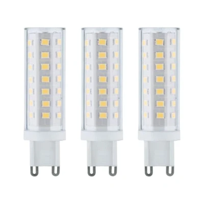 Image de Paulmann 28801 Lampe LED kit de 3 culot à ergots blanc neutre 3x5 watts fluocompacte Clair Éclairage Lampes 4000 K G9