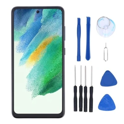 Image de Écran Tactile de Remplacement pour S21 FE 5G SM G990B TFT avec Cadre, Outils Réparation