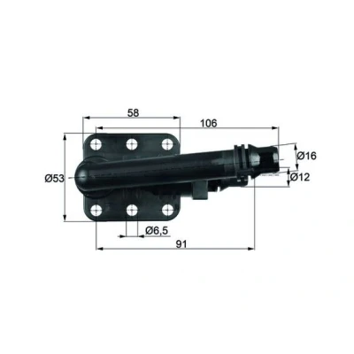 Image de MAHLE ORIGINAL TO 5 82 Thermostat, refroidissement d&#039;huile BMW: 7, Berline, Touring