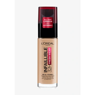 Image de L&#039;Oréal Paris Infaillible 32H Fresh WEAR Makeup Fond de teint, Femme, Taille: 30 ml, 125 natural rose