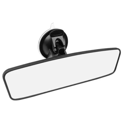 Image de Avesteir Retroviseur Interieur Voiture 24 x 6.5 cm, Rétroviseur Conduite Accompagnée Grand Angle Réglable avec Ventous, Universal Miroir intérieur de Rotatif à 360 pour SUV Camions