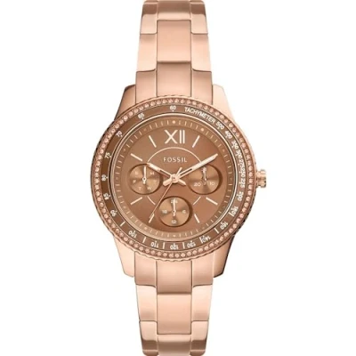 Image de Fossil Stella Sport Montre à aiguilles goldcoloured, Femme, Taille: One Size, Gold coloured