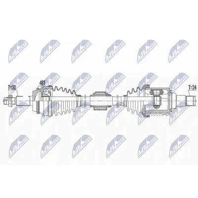 Image de Essieu moteur NTY NPW TY 180