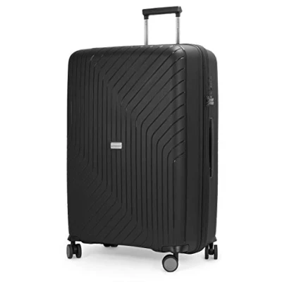 Image de Hauptstadtkoffer TXL Trolleys de Voyage en 3 Tailles, Coque Rigide polypropylène Robuste et léger, Noir, 3er Kofferset, Ensemble valises