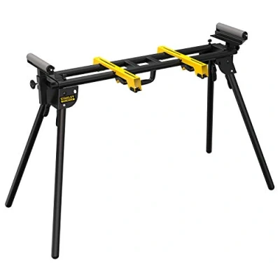 Image de Stanley Fatmax Fme790 Xj Banc Pour Scies À Onglets 84,3Cm Capacité De Charge 185Kg Longueur Extensible Pieds Repliables Poignée Intégrée