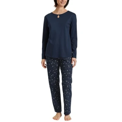 Image de Calida Sweet Dreams Ensemble de Pijama, Bleu Paon, 44 46 Femme