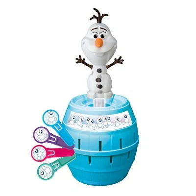 Image de TOMY Pop Olaf, La Reine des Neiges 2, Jeu d&#039;Action pour Enfants T73038, Jouet 4 ans, Rigolo Groupes, Cadeau Anniversaire Idéal, Jeux ans+