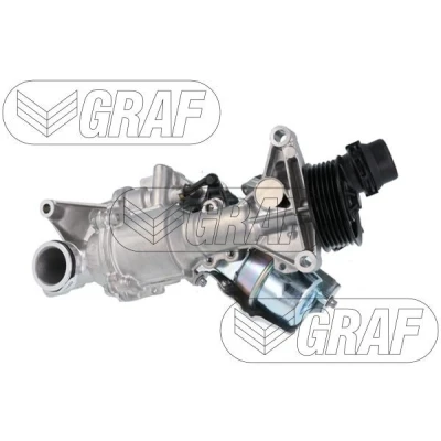 Image de GRAF PA1493 Pompe à eau avec bague d&#039;étanchéité 67,7 pour système dentrainement courroie trapézoïdale nervures MERCEDES BENZ: Classe C Berline