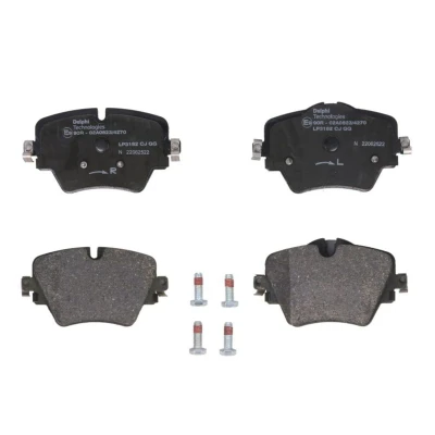 Image de DELPHI LP3182 Jeu de plaquettes frein préparé pour indicateur d&#039;usure avec tôle anti bruit accessoires BMW: 2 Gran Tourer, 1 3/5 portes