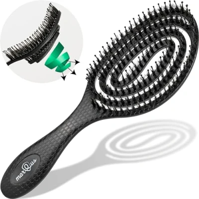 Image de MarQus brosse poils sanglier cheveux démêlante pour tous les types de avec encore plus a
