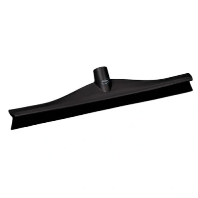 Image de Vikan Brosse en caoutchouc Polypropylène Cadre seule Lame Raclette, 7140 16&quot;, Noir , 1