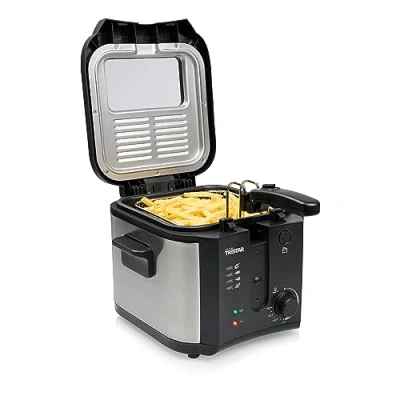Image de Friteuse Tristar Volume 2,5 L Poignée pliable Poignées Cool Touch 1600 W FR 6878
