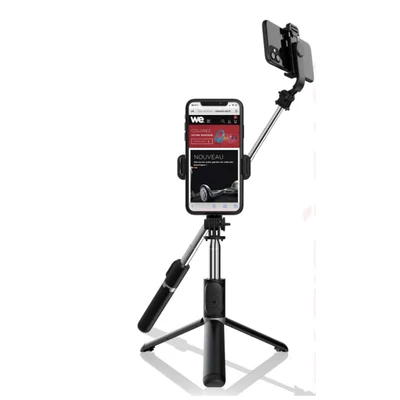 Image de WE Perche Selfie Trépied, 40&#039;&#039; Perché à Bluetooth Bâton de Monopode Réglable Télécommande sans Fil pour iPhone 12/11/11 Pro/X/XS/8/7 Plus, Samsung, Huawei et Smatphones Android Neuf