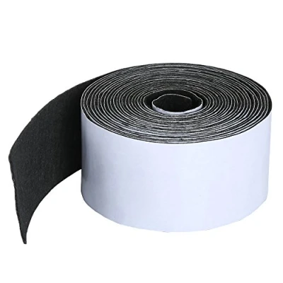 Image de Pllieay 1 Lot autocollants en feutre ruban Polyester Bande Bandes de pour meuble 5 cm x mm 4.5 m long surface dure
