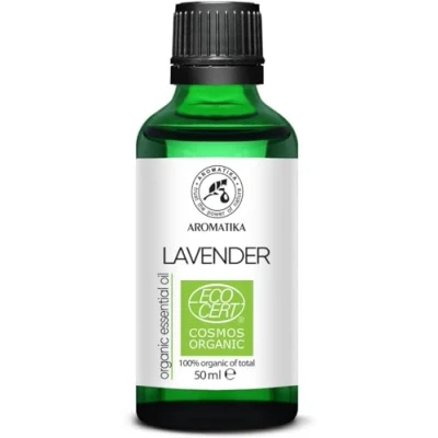 Image de Huile Essentielle Bio Lavande 50 ml Huiles Essentielles Aromathérapie pour Diffuseur et Humidificateur Lavandula Angustifolia Contribue à Une Relaxation Optimale