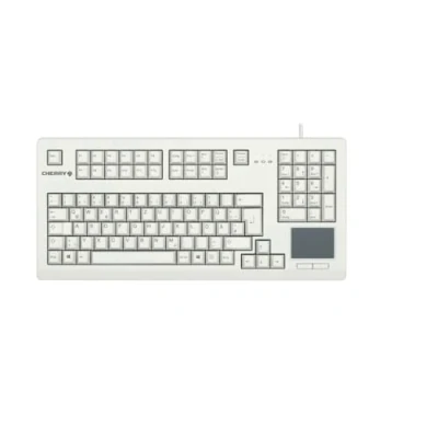 Image de Clavier Cherry G80 11900 TOUCHBOARD Gris USB Technologie MX Pavé tactile intégré