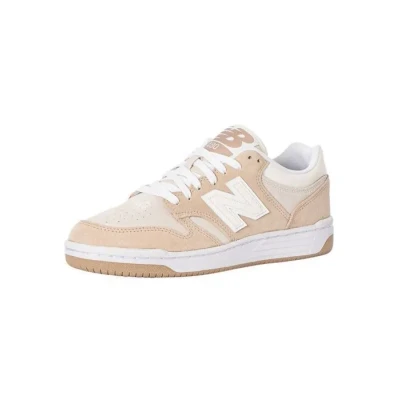 Image de New Balance 480L Unisex Baskets basses, Taille: 40.5, Mindful grey Cuir et textile