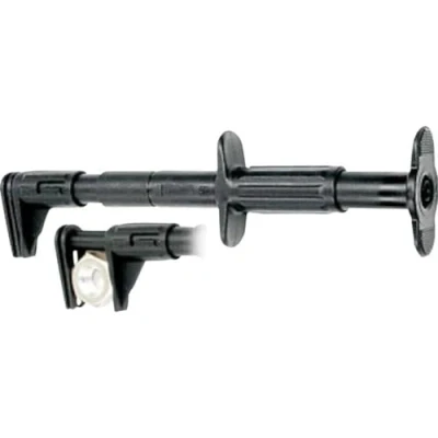 Image de GRIP fil plat de sécurité Stäubli F enfichable 4 mm CAT III 600 V noir