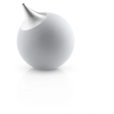 Image de EVA SOLO Distributeur de Savon Silicone, Plastique et Acier Inoxydable Marble Grey
