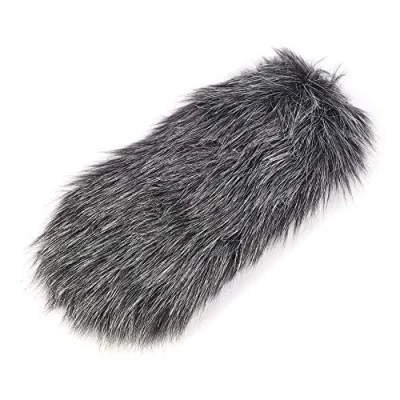 Image de 143 Pare Vent de Microphone Fourrure Artificielle pour Rode GO, Couverture Protection bloqueur Brise à DeadCat Cravate