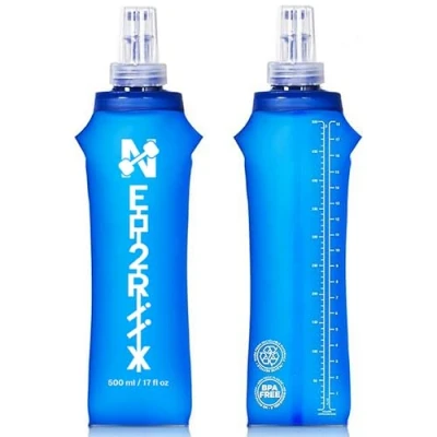 Image de Flasque trail Gourde souple Running 500ml Sans BPA Lot de 2