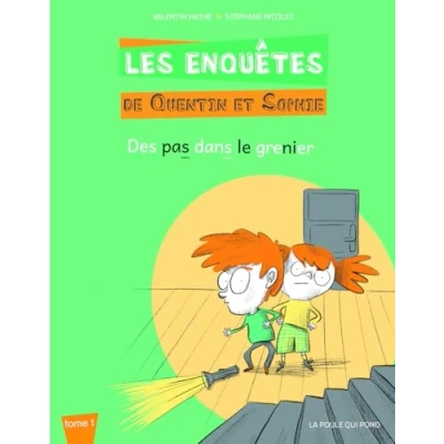 Image de Les enquetes de quentin et sophie t1 : des pas dans le grenier Livre d’occasion Correct