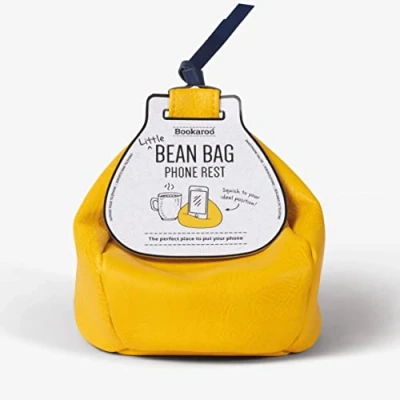 Image de Bookaroo Little Bean Bag Repose téléphone Jaune