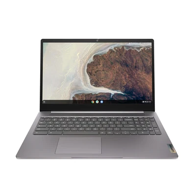 Image de Lenovo IdeaPad 3 Chrome 15IJL6 Intel® Pentium® Silver N6000 Chromebook 39,6 cm (15.6 ) Full HD 8 Go LPDDR4x SDRAM 128 eMMC Wi Fi 6 (802.11ax) ChromeOS Allemand Gris Neuf